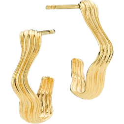 Sistie Silke X Earrings - Gold