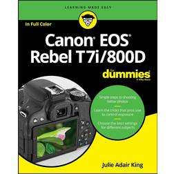 Canon EOS Rebel T7i/800D for Dummies (Hæftet, 2017)