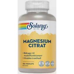 Solaray Magnesium Citrat 180 stk