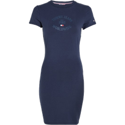 Tommy Hilfiger Bodycon T-Shirt Mini Dress - Twilight Navy