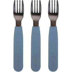 Filibabba Silicone Forks 3-pack Powder Blue