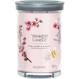 Yankee Candle Pink Cherry & Vanilla Pink Duftlys 567g