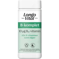 LongoVital B-complete 10 µg vitamin B12 180 stk
