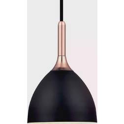 Halo Design Bellevue Black/Copper Pendel 24cm