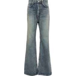 Balenciaga Mid Rise Flared Jeans - Pale Blue