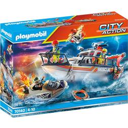 Playmobil Fire Rescue with Personal Watercraft 70140