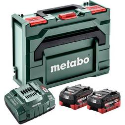 Metabo Basic Set 2 x LiHD 8.0 Ah + MetaBOX 145