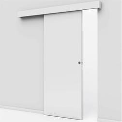 Safco Doors Smooth Compact/Solid with Casing Skydedør S 0502-Y (100x220cm)