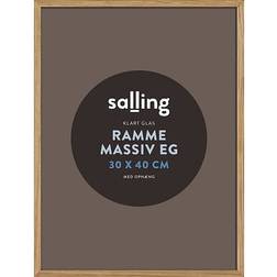 Salling Massiv Solid Oak Ramme 40x30