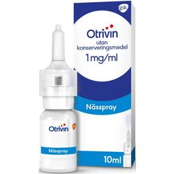 Otrivin without preservatives 1mg/ml 10 Næsespray