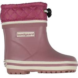 Bundgaard Kid's Warm Sailor Rubber Boots - Dark Rose