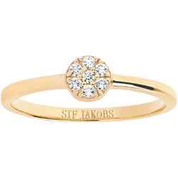 Sif Jakobs Cecina Ring - Gold/Transparent