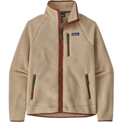 Patagonia Men's Retro Pile Fleece Jacket - El Cap Khaki w/Sisu Brown