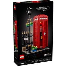 Lego Ideas Red London Telephone Box 21347