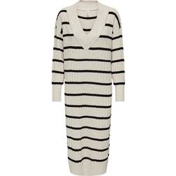 Only Tessa Knitted Dress - Grey/Pumice Stone