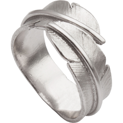 Heiring Feather Ring Small - Silver