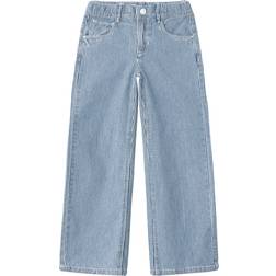 Name It Wide Leg Jeans - Medium Blue Denim (13227393)