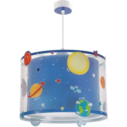 Dalber Planets With Motif Blue Pendel 33cm