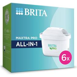 Brita Maxtra Pro All-in-1 Water Filter Cartridge 6stk