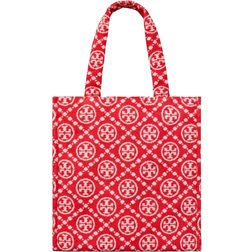 Tory Burch T Monogram Terry Tote Bag - Strawberry