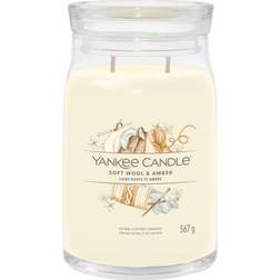 Yankee Candle Soft Wool & Amber Neutrals Duftlys 567g