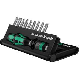 Wera Kraftform Compact 10 05056653001 10pcs Bitsskruetrækker