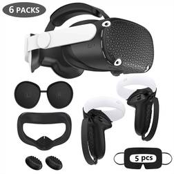 Shein Accessories Bundle Kit Compatible With Oculus Quest 2 - black
