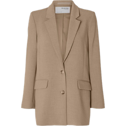 Selected Rita Relaxed Fit Blazer - Camel