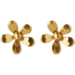 Pernille Corydon Wild Poppy Earsticks - Gold
