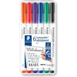 Staedtler Lumocolor Whiteboard Pen 1mm 6-pack