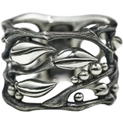 Ole Lynggaard Forest Ring - Silver