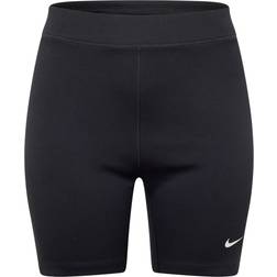 Nike Sportswear Classic Women's High Waisted 8" Biker Shorts Plus Size - Black/Sail