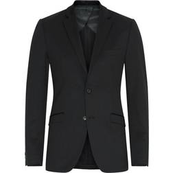 Citta Di Milano Fellini Slim Fit Suit - Black