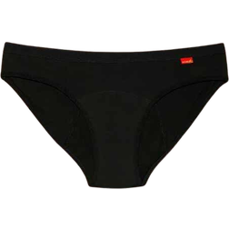 Wuka Basics Medium Absorbency Period Pants - Black
