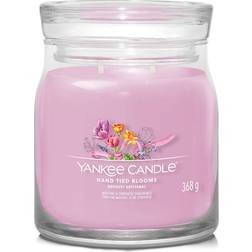 Yankee Candle Hand Tied Blooms Pink/Transparent Duftlys 368g