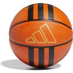 adidas 3-Stripes Rubber Mini Basketball Orange