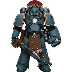 Joy Toy Warhammer The Horus Heresy Sons of Horus MKIV Tactical Squad Sergeant with Power Fist 12cm