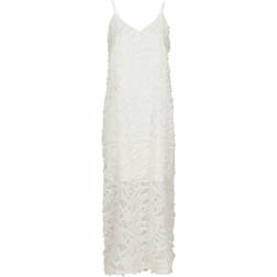 Neo Noir Clia Fringe Dress - White