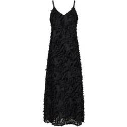 Neo Noir Clia Fringe Dress - Black