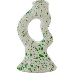 Bahne Speckle White/Green Lysestage 17cm