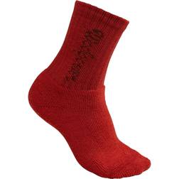 Woolpower Kid's Socks Logo 400 - Autumn Red (3424)