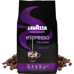 Lavazza Espresso Italiano Cremoso Beans 1000g 1pack