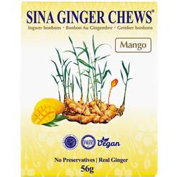 Sina Ginger Candy Mango 56g 1pack