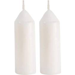 UCO Relags White Stearinlys 15cm 3stk