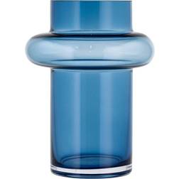 Lyngby Tube Dark Blue Vase 20cm