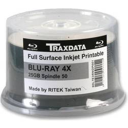 Traxdata BD-R 25GB 4x 50-Pack Spindle