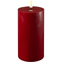 Deluxe Homeart Flameless Bordeaux Red LED-lys 15cm