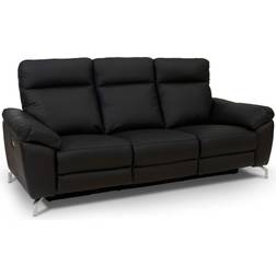 Scandinavian Choice Selesta Black Sofa 222cm 3 personers