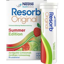 Resorb Original Summer Edition Strawberry Lime Effervescent Tablets 20 stk