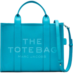 Marc Jacobs The Leather Medium Tote Bag - Aqua